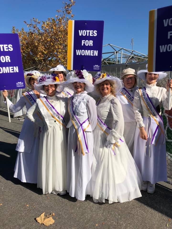 Eight Ventura County women march alongside Rose Parade float NAWBOVC