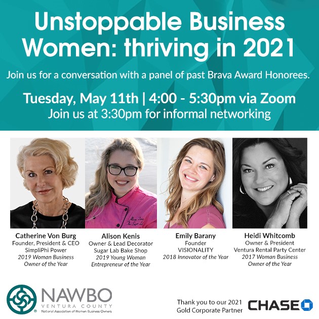 Unstoppable Business Women - thriving in 2021